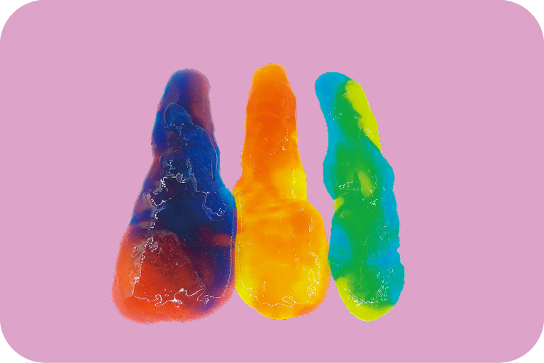 こどもクラフト「ちびっこスライム」