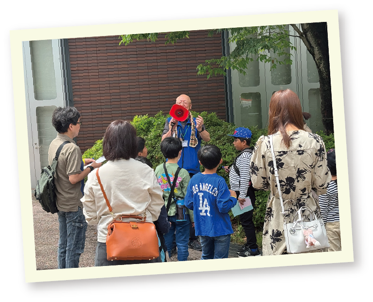 愛宕山の自然を調べてみよう！～フィールドビンゴ編～