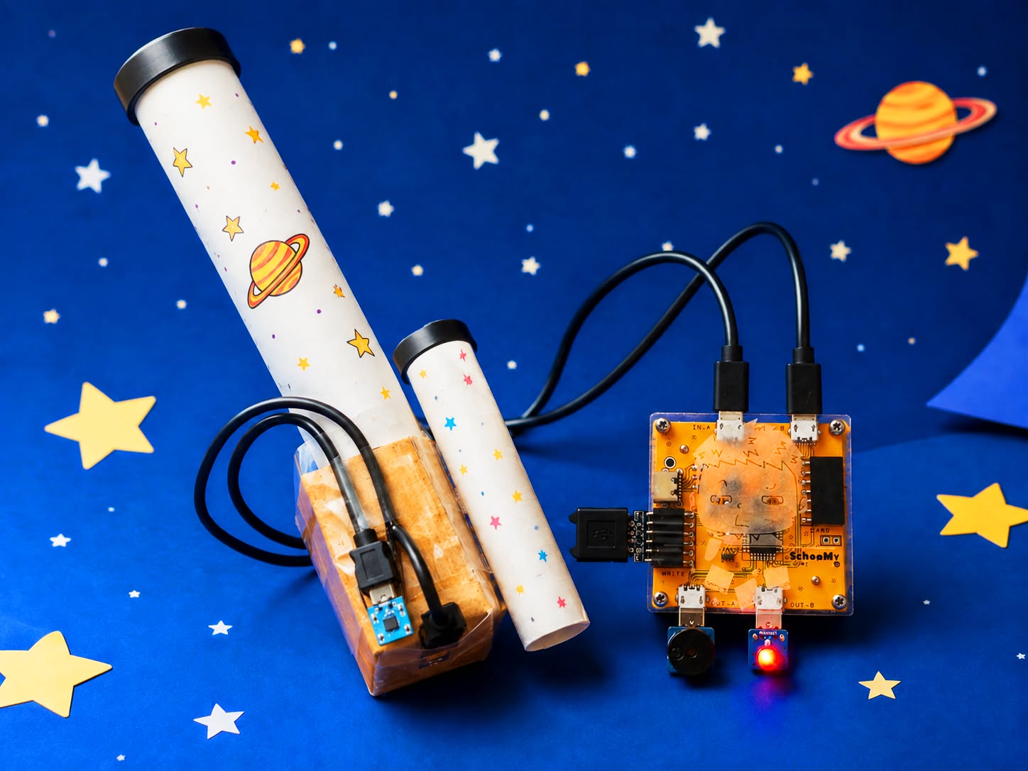 光探査器をつくって、科学者が星の光をどう測るのか考えてみよう！