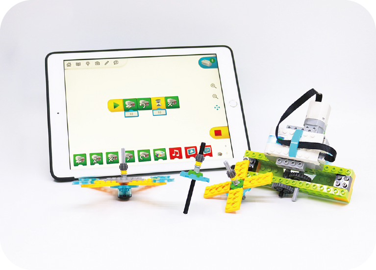 ロボット＆プログラミング教室　「ジャイロシューター with LEGO WeDo2.0」