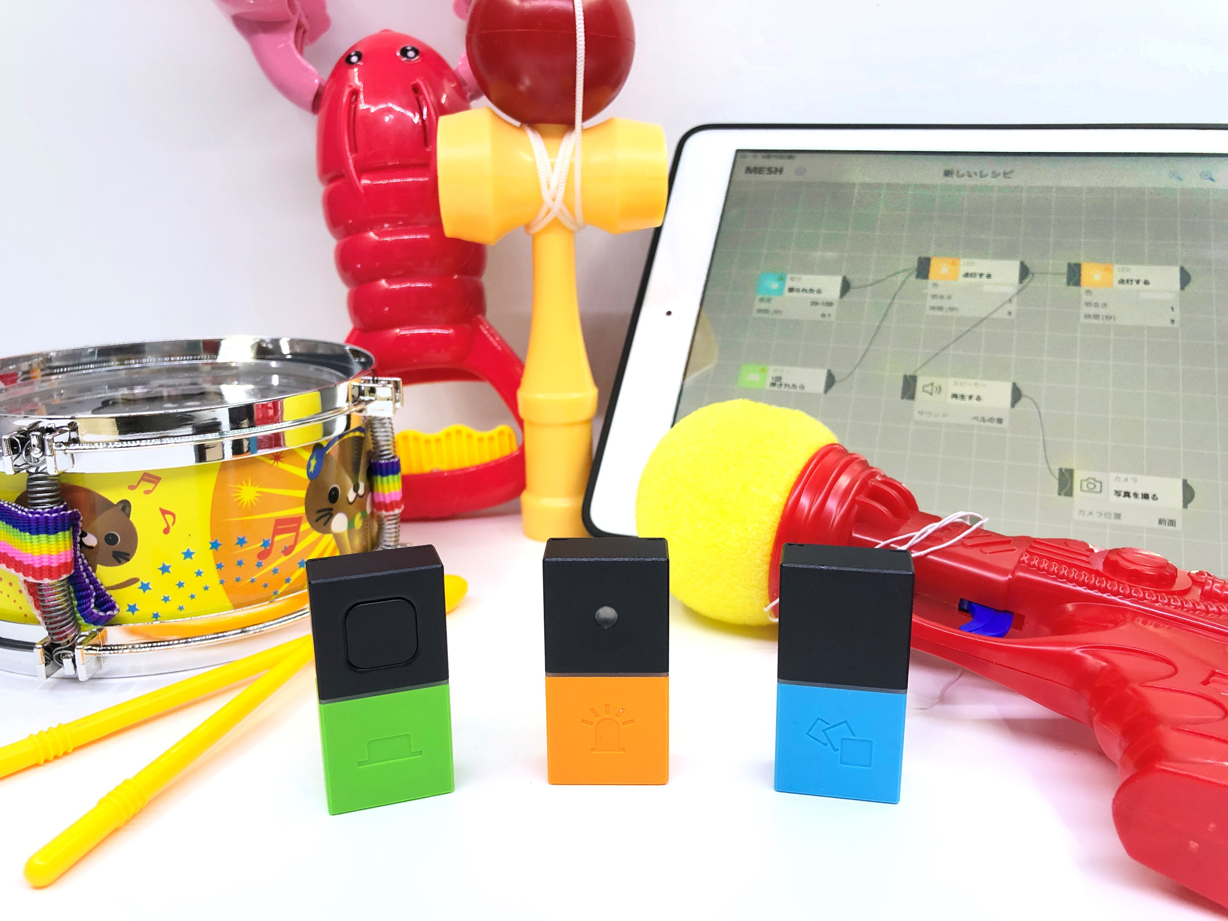ロボット＆プログラミング教室「MESH™でオモチャをパワーアップ！」