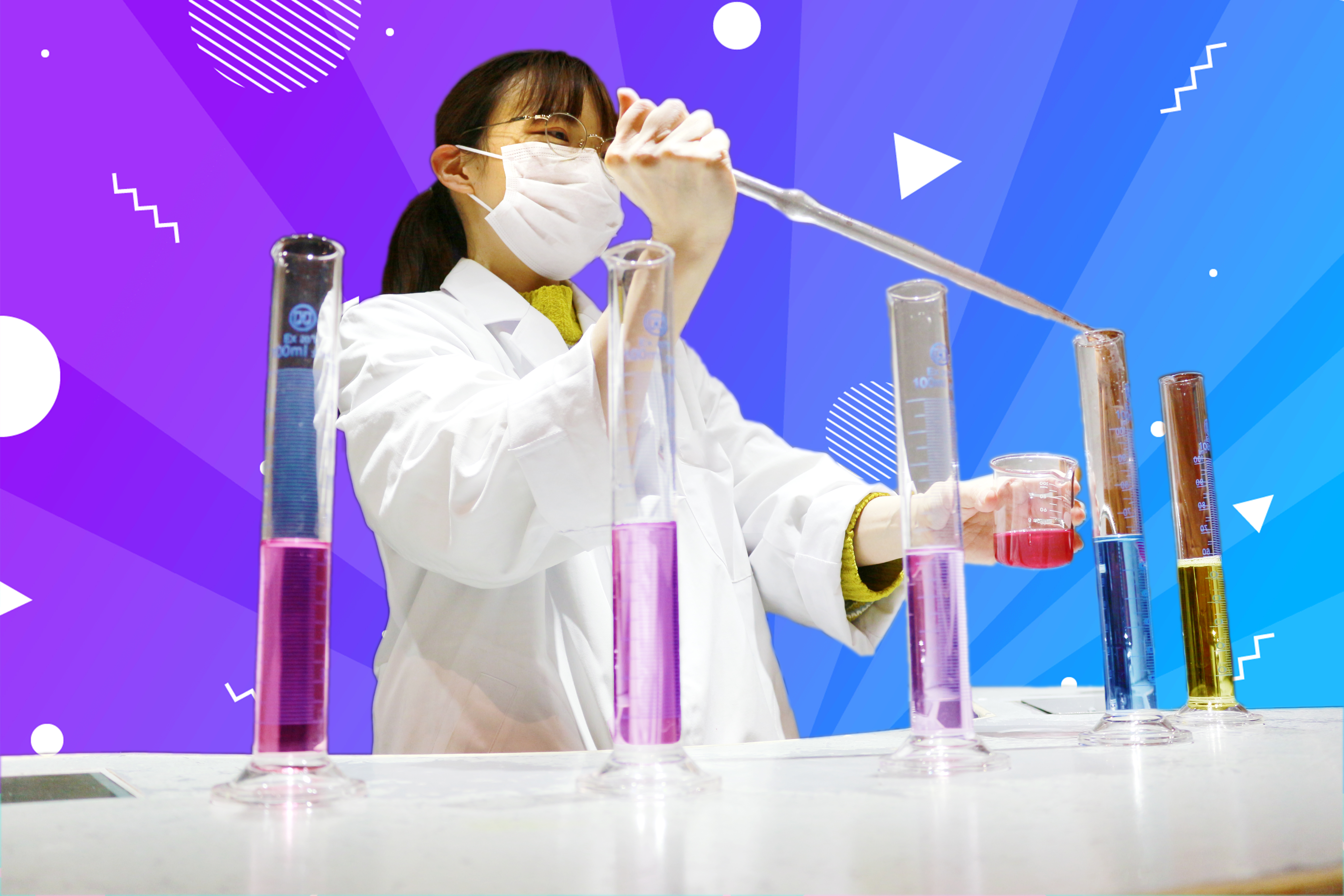 サイエンスショー「いろいろな色」