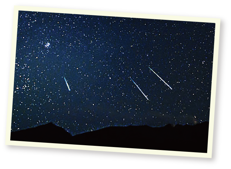 ペルセウス座流星群を見よう